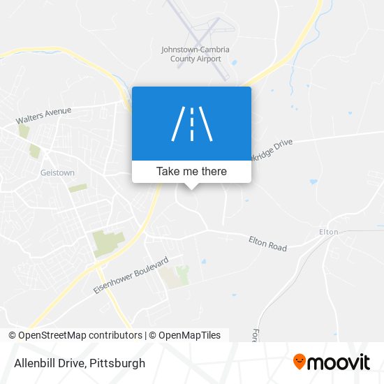 Allenbill Drive map