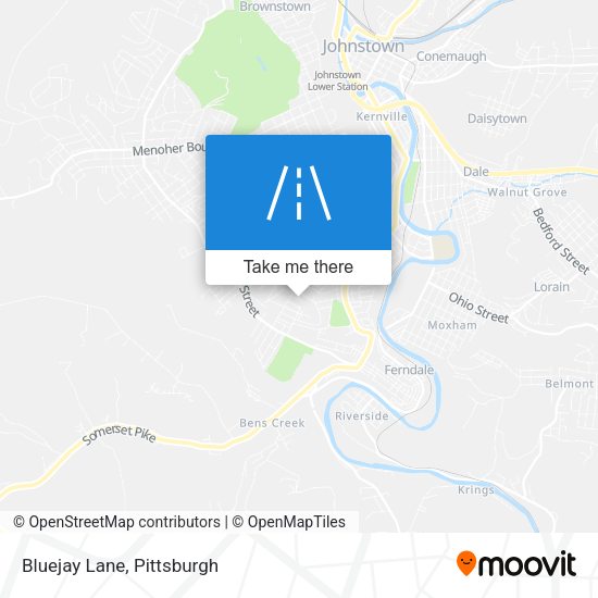 Mapa de Bluejay Lane