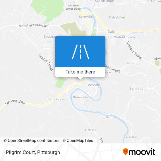 Mapa de Pilgrim Court