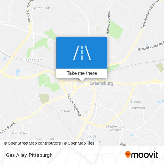 Mapa de Gas Alley