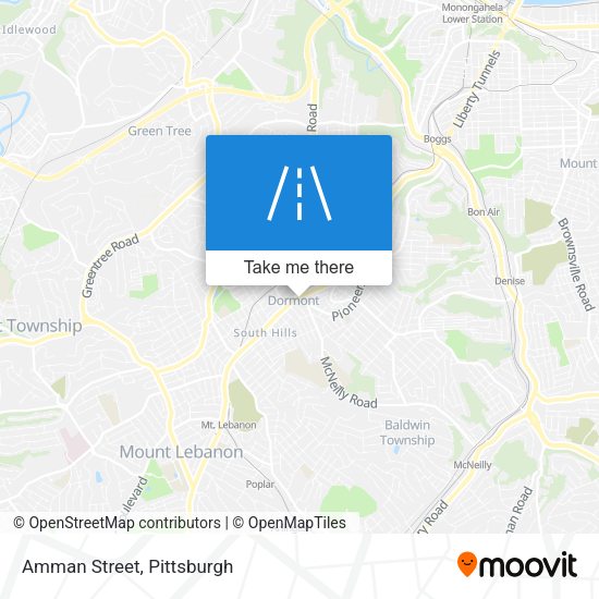 Mapa de Amman Street