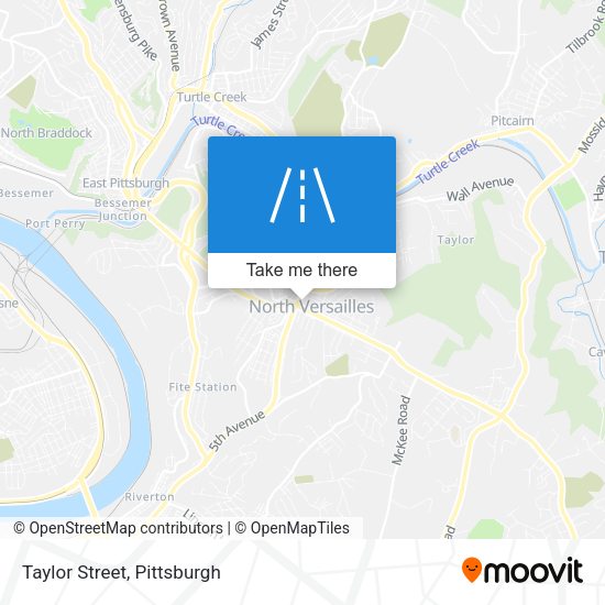 Mapa de Taylor Street