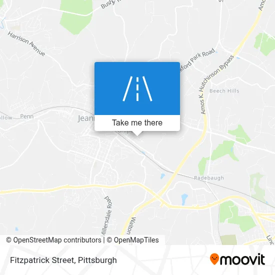 Fitzpatrick Street map