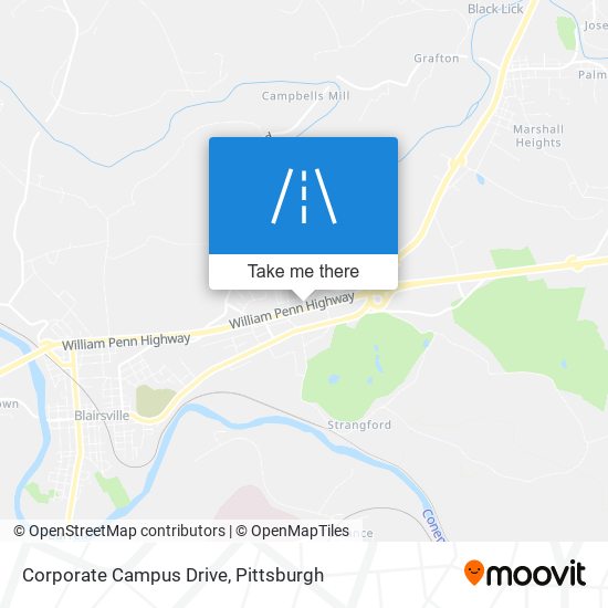 Mapa de Corporate Campus Drive