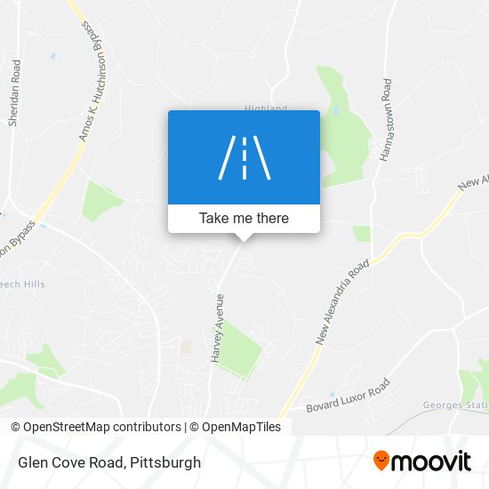 Mapa de Glen Cove Road