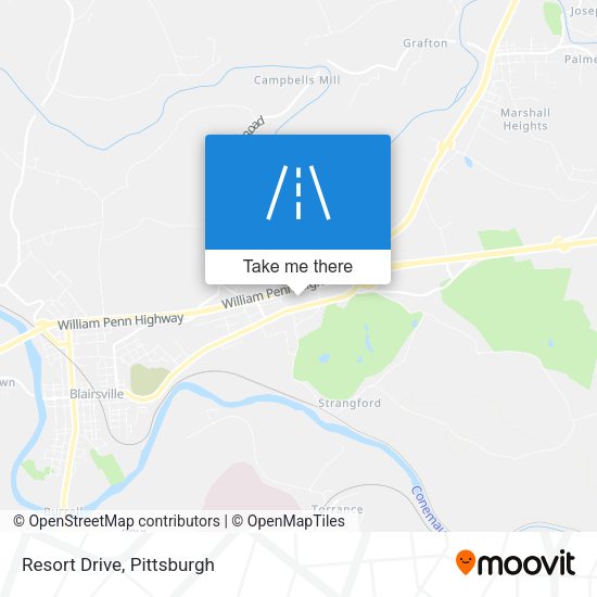 Mapa de Resort Drive