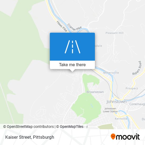 Kaiser Street map