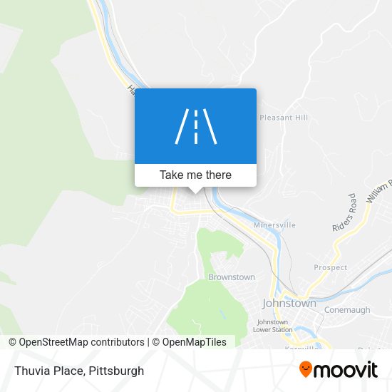 Mapa de Thuvia Place