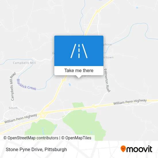 Stone Pyne Drive map