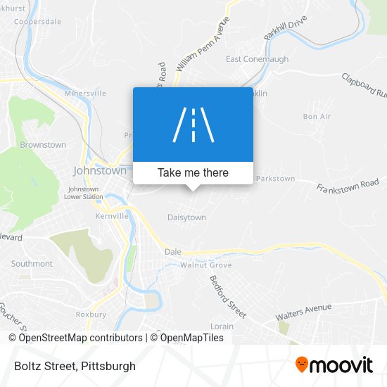 Mapa de Boltz Street