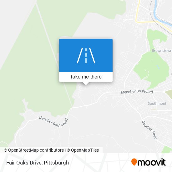 Fair Oaks Drive map