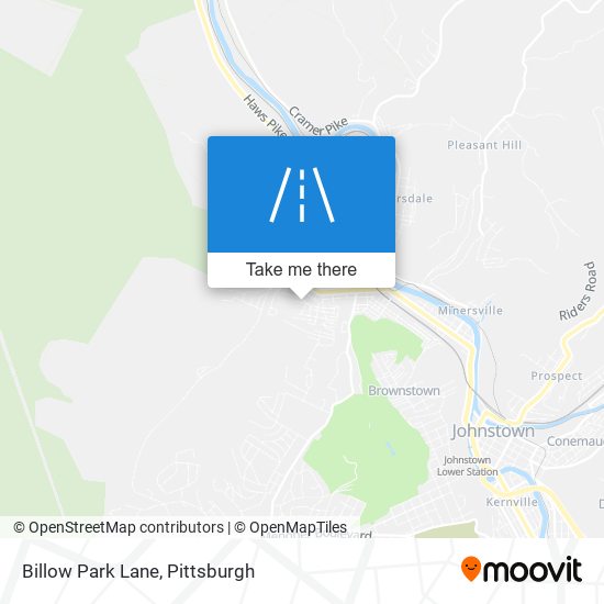 Mapa de Billow Park Lane