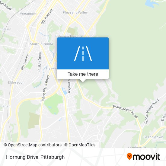 Hornung Drive map