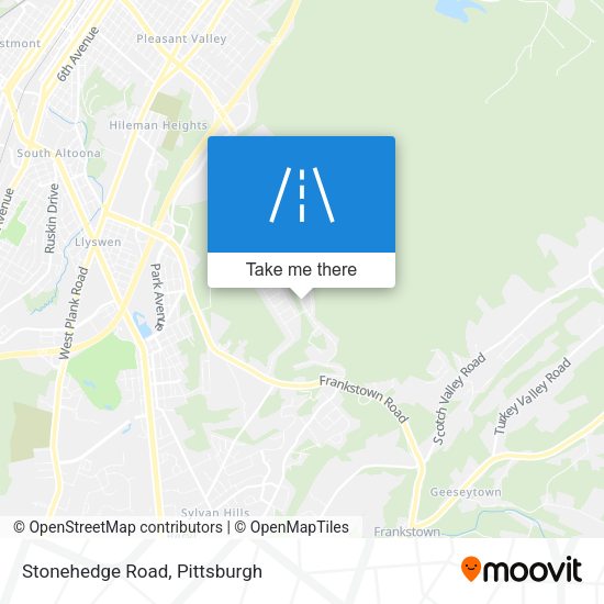 Stonehedge Road map