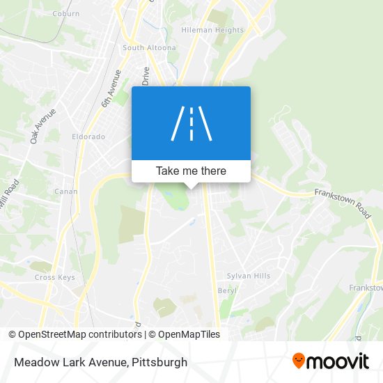 Mapa de Meadow Lark Avenue