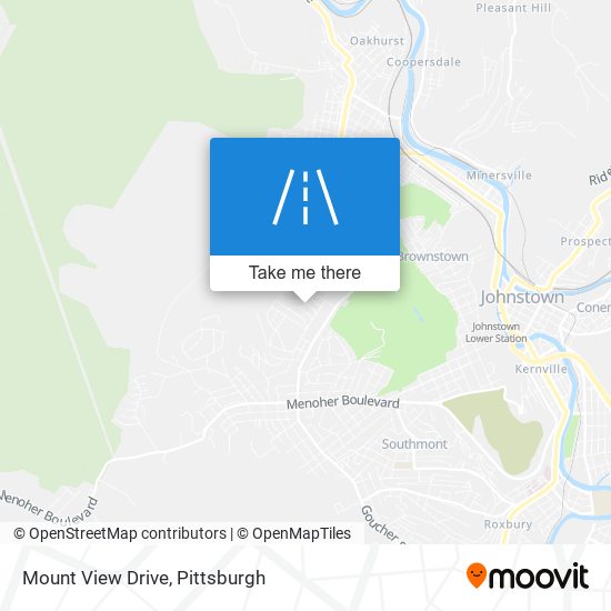 Mount View Drive map