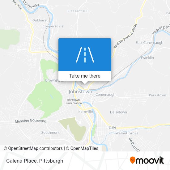 Mapa de Galena Place
