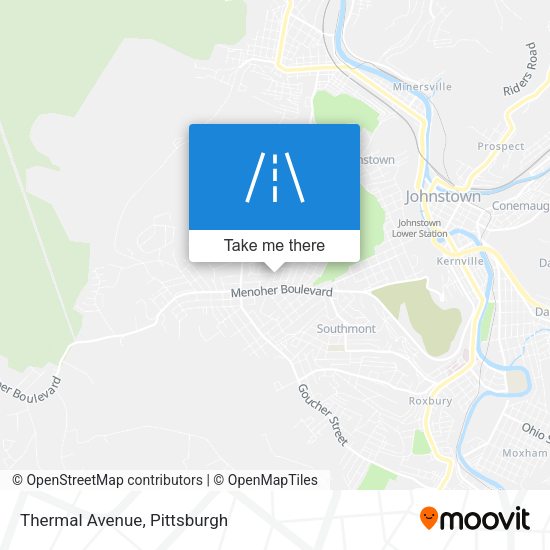 Mapa de Thermal Avenue