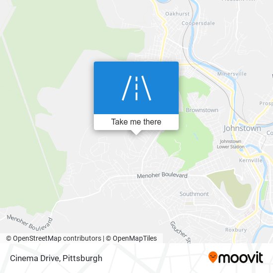 Mapa de Cinema Drive