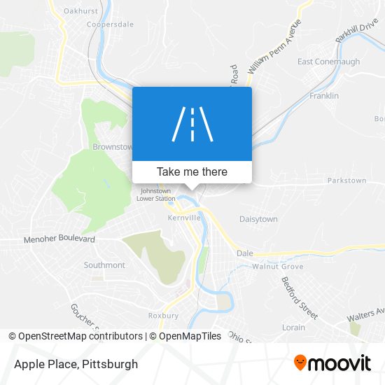 Apple Place map