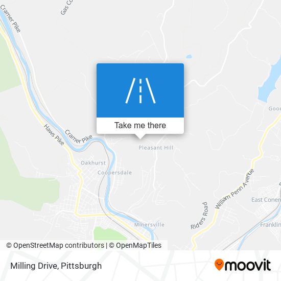 Milling Drive map