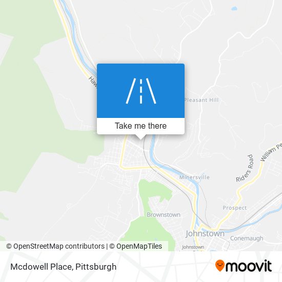 Mapa de Mcdowell Place