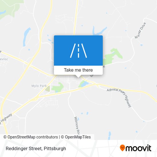 Reddinger Street map