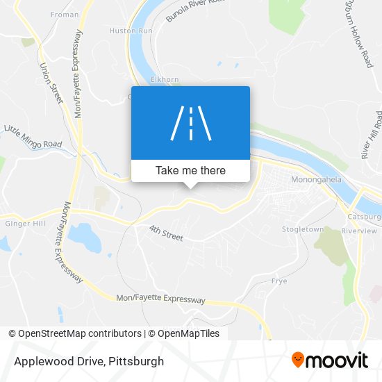 Applewood Drive map