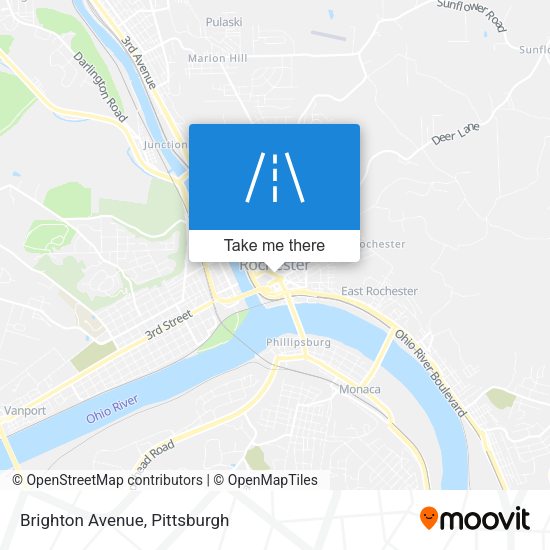 Mapa de Brighton Avenue