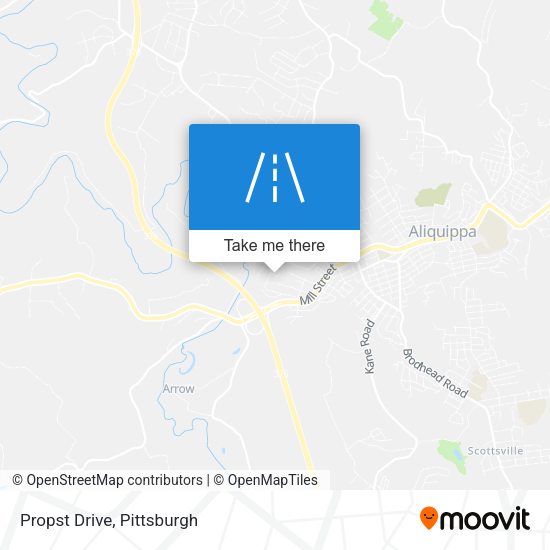 Mapa de Propst Drive