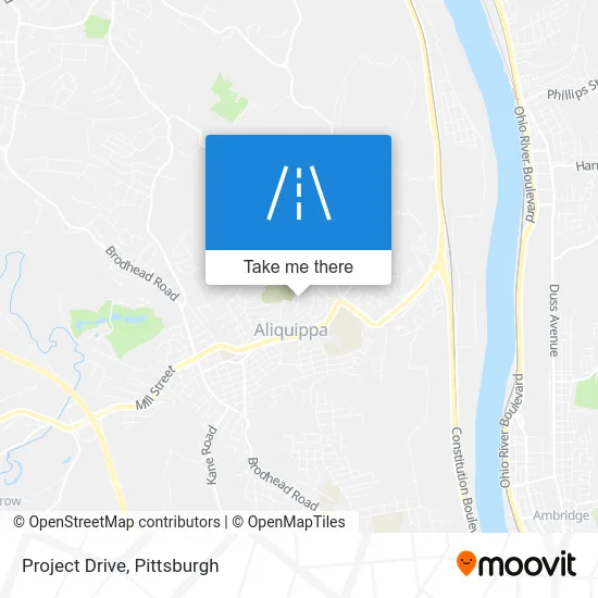 Project Drive map