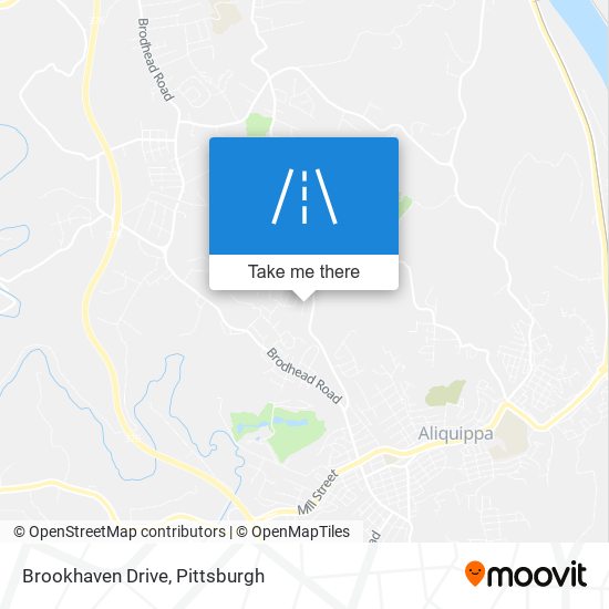 Mapa de Brookhaven Drive