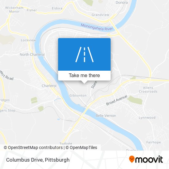 Mapa de Columbus Drive