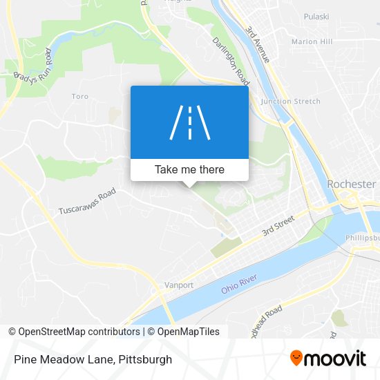 Mapa de Pine Meadow Lane