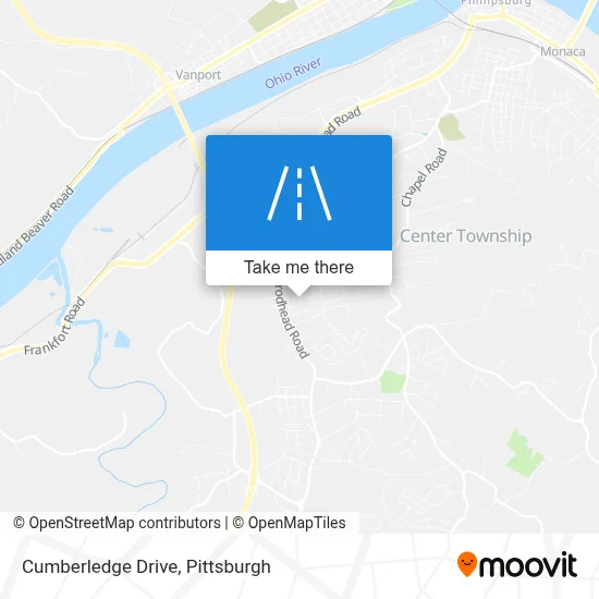 Cumberledge Drive map