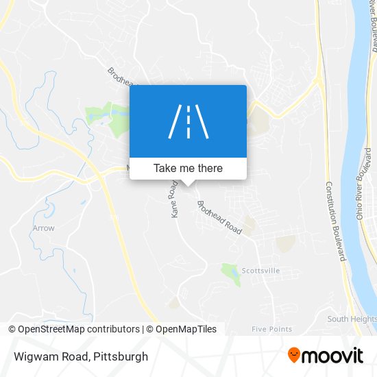 Mapa de Wigwam Road