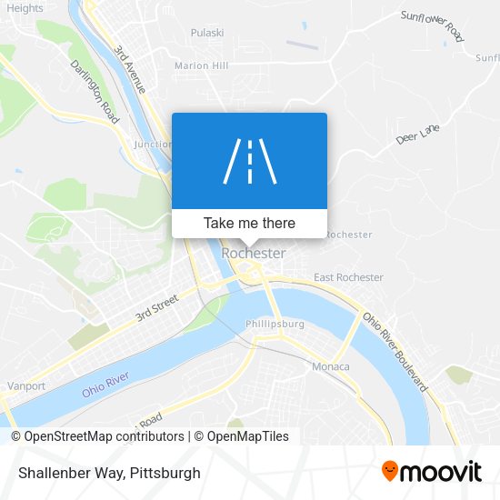 Mapa de Shallenber Way