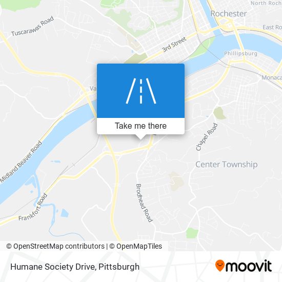 Mapa de Humane Society Drive