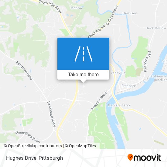 Mapa de Hughes Drive