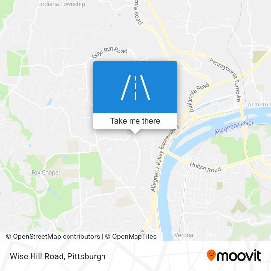 Mapa de Wise Hill Road