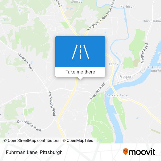 Mapa de Fuhrman Lane