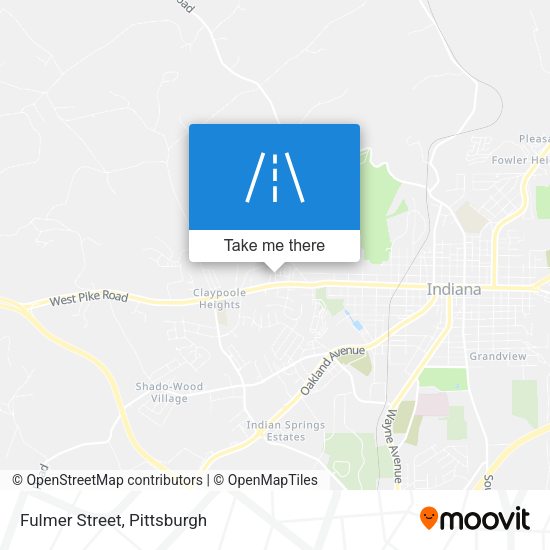 Mapa de Fulmer Street