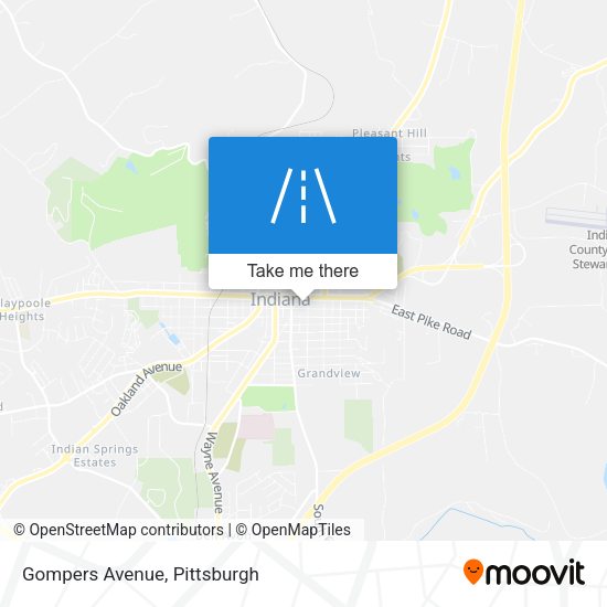 Gompers Avenue map