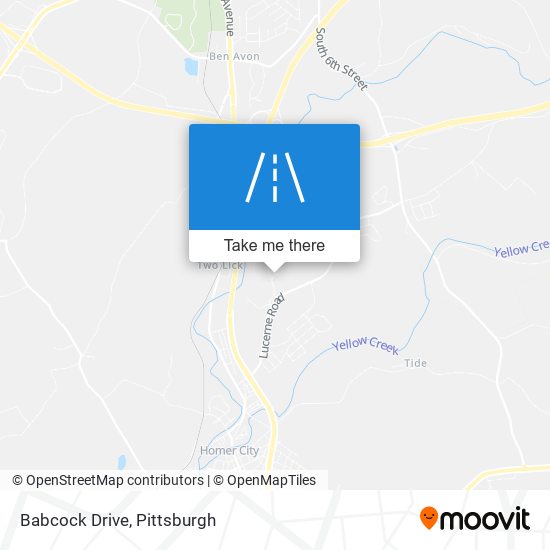 Babcock Drive map