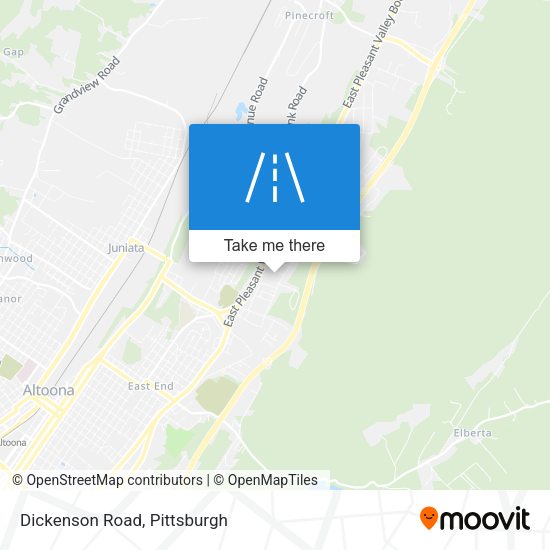 Mapa de Dickenson Road
