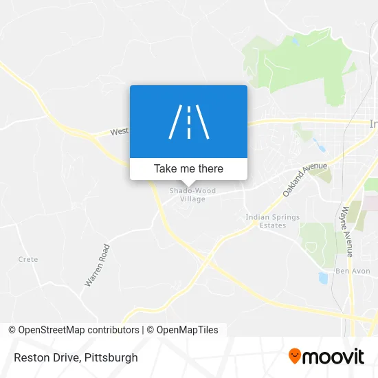 Reston Drive map