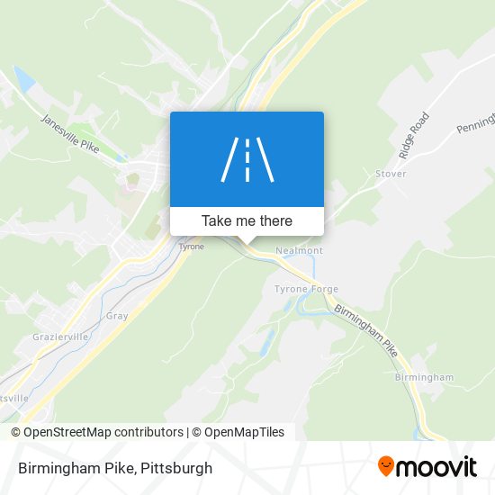 Mapa de Birmingham Pike