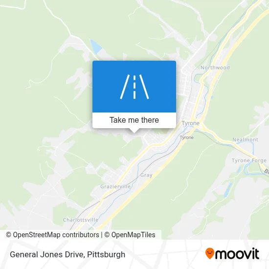 General Jones Drive map