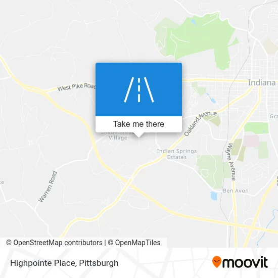 Highpointe Place map