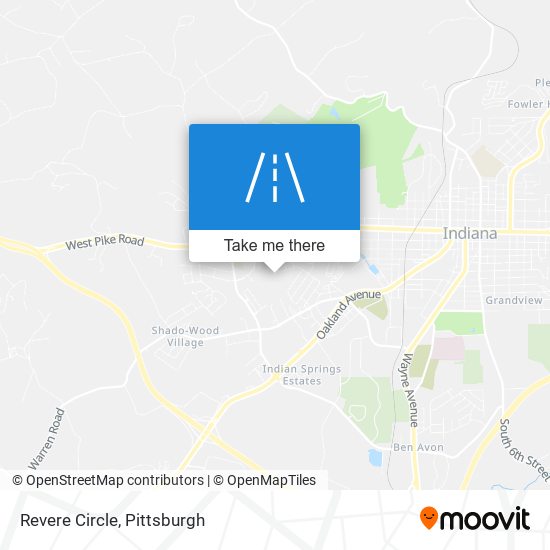 Revere Circle map